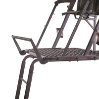 Flip-up footrest