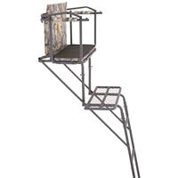 Shown with shooting rail flipped back
