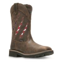 Wolverine Men&#039;s Rancher Claw Waterproof Pull-on Work Boots