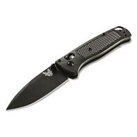3.24in drop-point blade with matte black finish