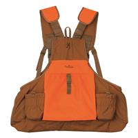 Browning Bird'n Lite Strap Vest 2.0 Upland Hunting Vest, Khaki/blaze