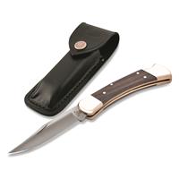 Includes leather sheath for easy carry
