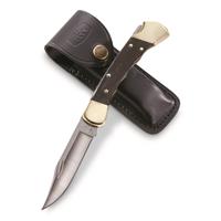 Buck Knives 110 Folding Hunter Knife, Finger Grooves