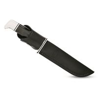 Includes leather sheath