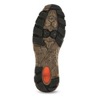 Outsole lugged for better traction and balance at heel and toe, Camo