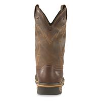 Irish Setter Men's Marshall Waterproof Western Safety Toe Work Boots, Brown