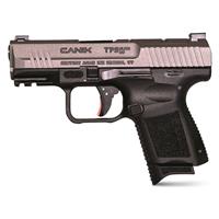 Shown with the included 12-round magazine with finger-rest baseplate