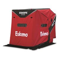 ice eskimo shelter fishing flip eskape insulated person 2600 over shelters