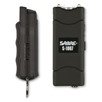 Sabre Red Multi-Range Stun Gun / Flashlight And Pepper Spray Combo