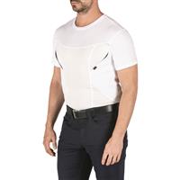 Compression-fit lower portion , White
