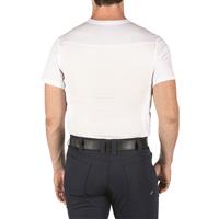 Back view, White