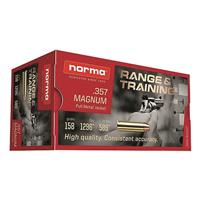 Norma Range & Training, .357 Magnum, FMJ, 158 Grain, 50 Rounds