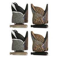 Cupped Waterfowl Feeder Butt Duck Decoys  4 Pack