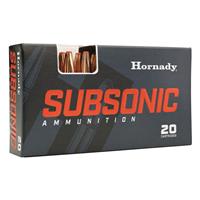 Hornady Subsonic, .30-30 Winchester, Sub-X, 175 Grain, 20 Rounds