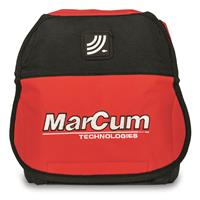 Included carry bag, front view