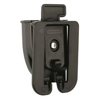 Injection-molded polymer holster
