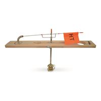 H.T. Enterprises Husky Wooden Tip-Up with Deluxe Trip Wire