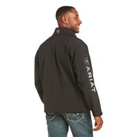 Ariat Men's Logo 2.0 Softshell Jacket, Black