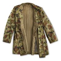 Removable button-in quilted liner (styles vary)