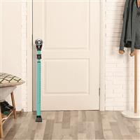 40-position slide adjustment fits most doors, Teal