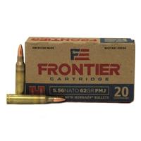 Hornady Frontier, 5.56x45mm NATO, FMJ, 62 Grain, 20 Rounds