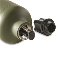 Spring-loaded valve spout