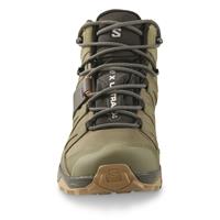 Salomon Men's X Ultra 4 GTX Waterproof Hiking Boots, GORE-TEX, Deep Lichen Green/peat/kelp
