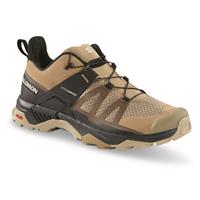 Salomon Men's X Ultra 4 Hiking Shoes, Kelp/dark Earth/black