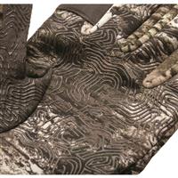 Performance 4-way stretch fleece palm with silicone print for enhanced grip