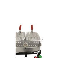 Chard 18-Qt. Dual-Basket Propane Deep Fryer