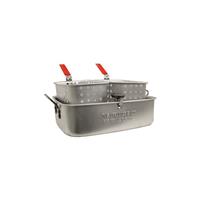 Chard 18-Qt. Dual-Basket Propane Deep Fryer