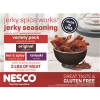 NESCO Jerky Seasoning, Variety Pack