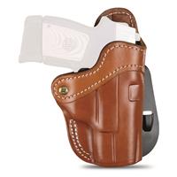 1791 Gunleather Optic Ready 2.1 Paddle Holster, Subcompact And Mid-frame Pistols, Classic Brown