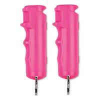 Sabre Flip-Top Pepper Spray With Pepper Gel Delivery System, 2 Pack, Pink