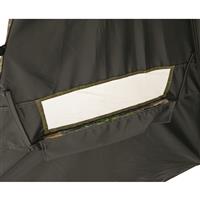 2 mesh viewing windows for easy visibility