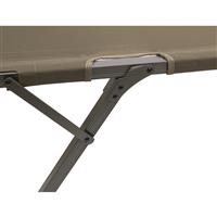 Powder-coated aluminum frame with sturdy steel connectors