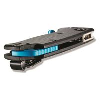 Milled carbon fiber handle with ambidextrous Axis Lock