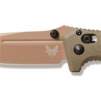 Includes Benchmade limited Lifetime Warranty and Lifesharp lifetime sharpening and maintenance