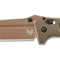 Includes Benchmade limited Lifetime Warranty and Lifesharp lifetime sharpening and maintenance