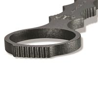 440C full tang handle with finger ring