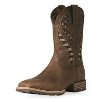 Ariat Men's Hybrid VentTEK Flag Western Boots. - 721383, Western ...