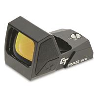 Crimson Trace RAD Pro Open Reflex Sight, 3 MOA Red Dot Reticle