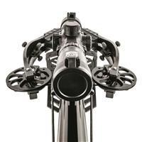 Super-compact design measures just 6.25" axle-to-axle when cocked