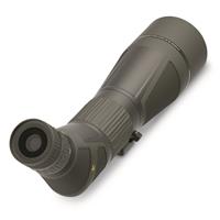 Angled eyepiece for easy uphill viewing