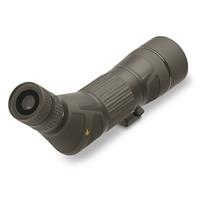 Angled eyepiece for easy uphill viewing