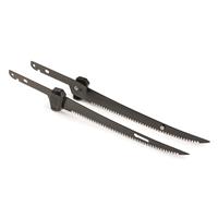 6in and 7.5in fillet blades with black PTFE coating