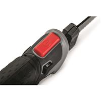 Push button power and locking