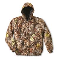 World Famous Camo Hooded Heated Hunting Jacket - 722502, Camo Jackets ...