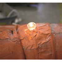 Exterior light to alert searchers