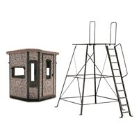 Hawk Office Box Blind with 10  Elite Tower